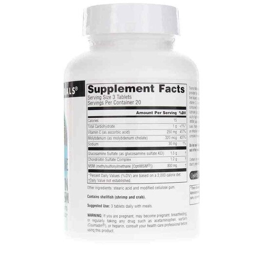 Glucosamine Chondroitin Complex with MSM, SNN
